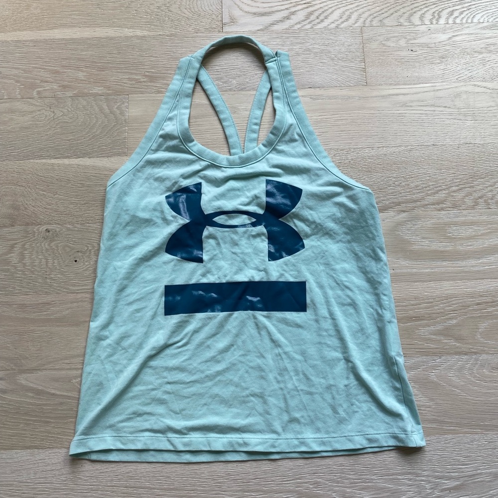 Under armour active tank top, size S